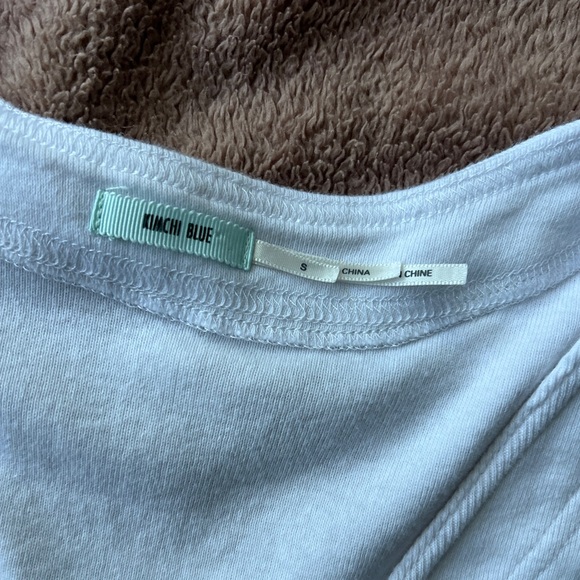 Kimchi Blue Button-up Sleeveless Crop - Picture 6 of 7